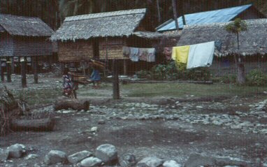 Typical home Ngarisaasuru, Solomon Islands