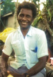 Chief Willie of Ughele villiage, Rendova Solomon Islands