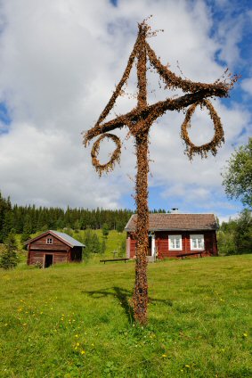 Swedish Midsommer Tree or May Pole