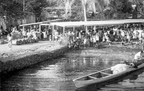 Ughele wharf, Rendova, Solomon Islands