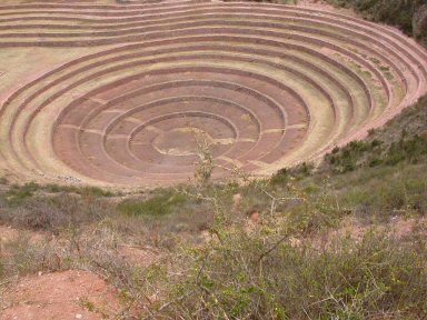 Terraces at Moray, Peru