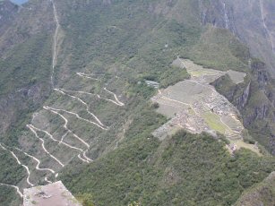 View from Wayna Picchu