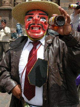 Celebrating Tourist day, Peru