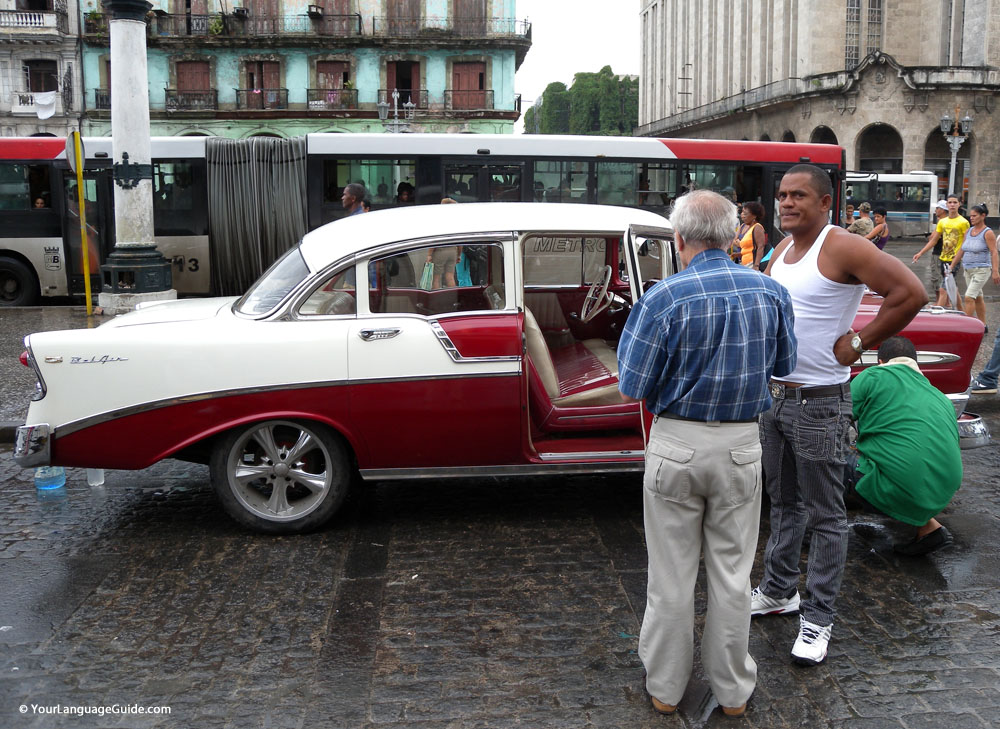 Classic car in Cuba