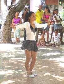 Cuban Girl Dancing